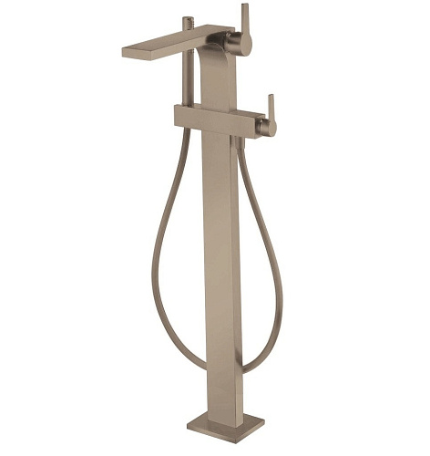 Смеситель Keuco 51127050100 Edition 11 для ванны однорычажный, никель шлифованный купить недорого в интернет-магазине Керамос