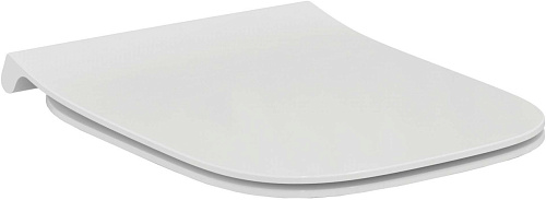 Крышка-сиденье Ideal Standard T500301 i.life B для унитаза, функция плавного закрытия, Euro White (евробелый)