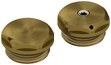 Спускной клапан/заглушка Сунержа 05-1201-0000 d 25 мм / G 1/2" НР / 2 шт., состаренная бронза