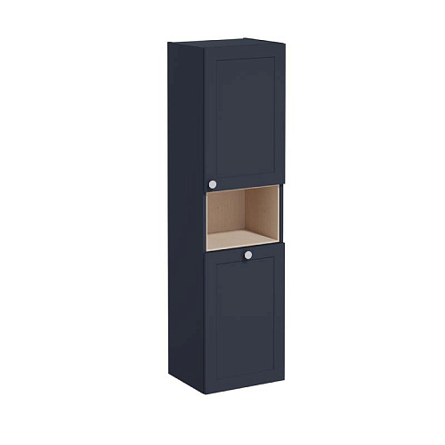Шкаф-пенал Vitra 68529 Root Classic подвесной 42х155 см, правосторонний, MDARKBLUE (матовый темно-синий) купить недорого в интернет-магазине Керамос Шкаф-пенал Vitra 68529 Root Classic подвесной 42х155 см, правосторонний, MDARKBLUE (матовый темно-синий) купить недорого в интернет-магазине Керамос