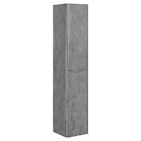 Шкаф-пенал Vincea VSC-2P170BT-R Paola подвесной, 170х35 см, правый, Beton (серый)
