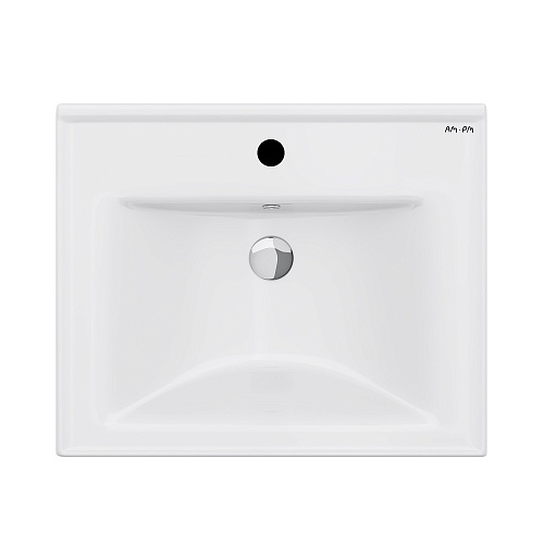 Раковина AM.PM M85AWCC0552WG X-Joy, мебельная, керамическая, 55х45 см, встроенная, белый глянец Раковина AM.PM M85AWCC0552WG X-Joy, мебельная, керамическая, 55х45 см, встроенная, белый глянец снят с производства