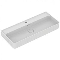 Раковина Ideal Standard T300201 Strada II подвесная 100х43 см, для монтажа с одним смесителем, Euro White (евробелый)