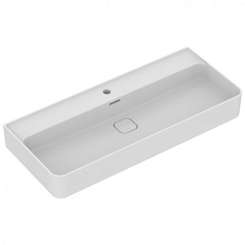 Раковина Ideal Standard T300201 Strada II подвесная 100х43 см, для монтажа с одним смесителем, Euro White (евробелый) Раковина Ideal Standard T300201 Strada II подвесная 100х43 см, для монтажа с одним смесителем, Euro White (евробелый)