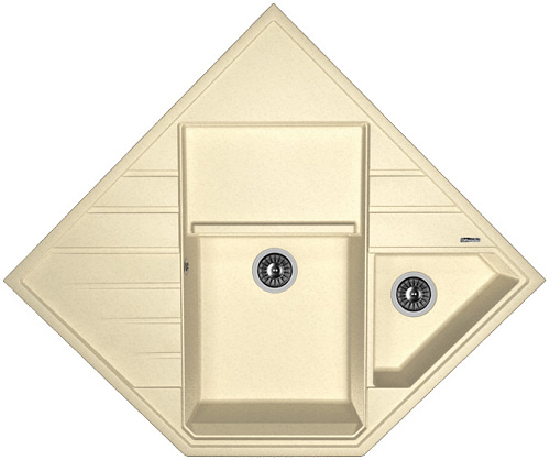 Мойка для кухни Florentina 20.375.J0900.202 Бомбей 90х90 см, с крылом, шампань Мойка для кухни Florentina 20.375.J0900.202 Бомбей 90х90 см, с крылом, шампань снят с производства