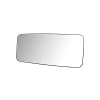Simas DES2   Зеркало фигурное 75,6х37см, белый /серый антрацит