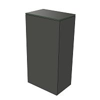 Шкаф-пенал Keuco 31725110002 Edition 400 средний 90х45 см, петли справа, антрацит/стекло глянцевое антрацит