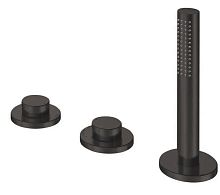 Смеситель Keuco 51530130500 Edition 400 для ванны, хром черный шлифованный