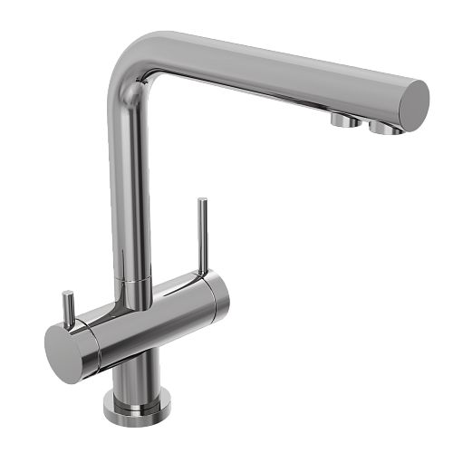 Смеситель для кухни с каналом для питьевой воды ABELSBERG Pura UVF70929CH Смеситель для кухни с каналом для питьевой воды ABELSBERG Pura UVF70929CH