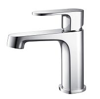 Смеситель Aquatek AQ1210CR Оберон для раковины, без донного клапана, хром