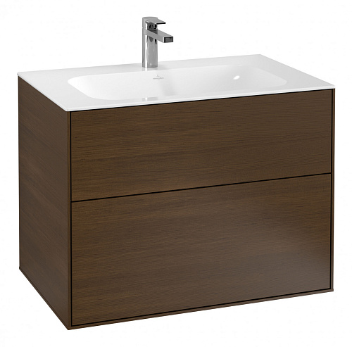 Тумба Villeroy & Boch F01000GN Finion под раковину, Walnut Veneer купить недорого в интернет-магазине Керамос Тумба Villeroy & Boch F01000GN Finion под раковину, Walnut Veneer купить недорого в интернет-магазине Керамос