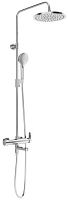 Душевая система Ravak X07P642 DS 092.00 двойная, регулируемая для ванн с поворотным изливом, хром