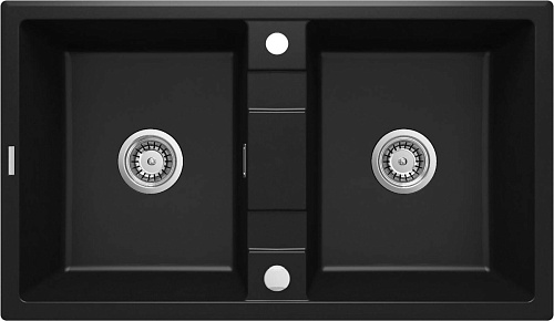 Мойка Deante ZQE_N203 Eridan кухонная гранитная 86x50 см, Nero (черный) Мойка Deante ZQE_N203 Eridan кухонная гранитная 86x50 см, Nero (черный)