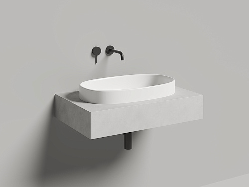 Раковина полувстраиваемая SALINI Greca 1803201M