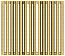 Радиатор Сунержа 051-0302-5014 Эстет-11 отопительный н/ж 500х630 мм/ 14 секций, состаренная латунь