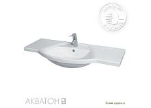 Раковина 110 х 54 Акватон Сайгон 1A701931LC010