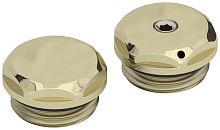 Спускной клапан/заглушка Сунержа 020-1201-0000 d 25 мм / G 1/2" НР / 2 шт., шампань