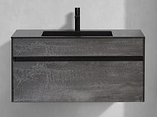 База Vincea VMC-2C100GS Chiara под раковину, 100х44 см, подвесная, G.Stone (серый камень) купить недорого в интернет-магазине Керамос