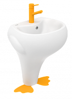 Раковина Creavit DC052-00CB00E-0000 Ducky напольная 52.3х39.5 см, белый