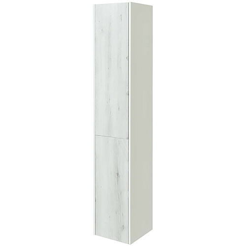 Шкаф - колонна Акватон 1A219903SKW8R Сакура 33х175 см, правый, ольха наварра/белый глянец купить недорого в интернет-магазине Керамос