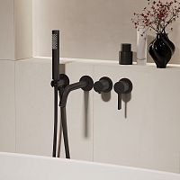 Смеситель для ванны Vincea Villa VTFW-1VL1MB