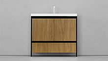 Тумба под раковину Velvex tnKLA.90.2D.1Y-617.217 Klaufs 45х90 см, дерево