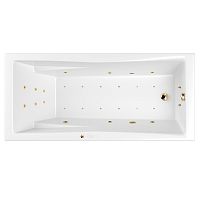 Ванна гидромассажная Whitecross PALACE 0104.180080.100.ULTRA.GL