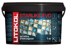 Эпоксидная затирка Litokol Litochrom Starlike C.520 (1кг) Avorio
