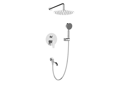 Душевой комплект встраиваемый BelBagno Ancona ANCONA-VDSET-CRM