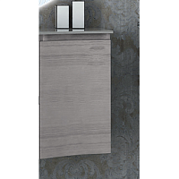 Шкафчик подвесной Cezares VAGUE 54848 с одной распашной створкой, правый Rovere sbiancato, 34x40x55, серый купить недорого в интернет-магазине Керамос
