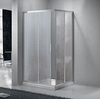 Душевой уголок BelBagno Sela SELA-AH-2-100/90-Ch-Cr Душевой уголок BelBagno Sela SELA-AH-2-100/90-Ch-Cr