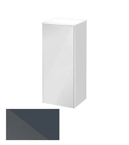 Шкаф-пенал Keuco 34020110002 Royal Reflex средний 85х35 см, петли справа, антрацит/антрацит купить недорого в интернет-магазине Керамос