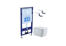 Инсталляция с подвесным унитазом Aquatek ЛИБРА New SET AQUATEK ЛИБРА N KKI2