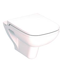Чаша унитаза Vitra 5507B003-0101 S20 подвесного 36х52 см, White (белый) Чаша унитаза Vitra 5507B003-0101 S20 подвесного 36х52 см, White (белый)