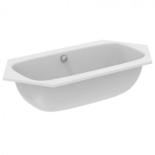 Ванна Ideal Standard T476701 i.life акриловая 190х90 см шестиугольная, для встраиваемой установки, Euro White (евробелый) Ванна Ideal Standard T476701 i.life акриловая 190х90 см шестиугольная, для встраиваемой установки, Euro White (евробелый)