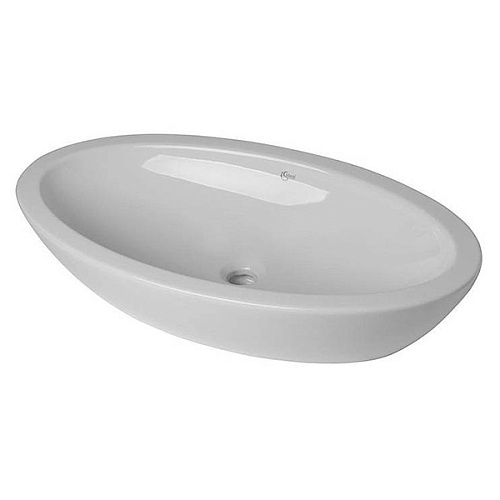 Раковина-чаша Ideal Standard K078501 Strada накладная 75х42 см, без отверстия под смеситель, Euro White (евробелый)