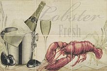Декор Mainzu Marenostrum ConjuntoLobster-6 45x30