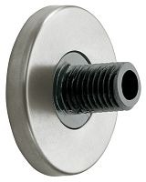 Крепление Keuco 14935010000 Plan настенное для штанги, хром/белый