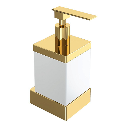 Диспенсер для жидкого мыла Boheme Qubic 10727-G купить недорого в интернет-магазине Керамос