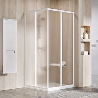 Душевая дверь Ravak 14V40102ZG SRV2-80 S раздвижная Supernova, белый + грейп