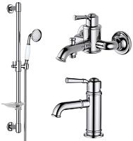 Комплект для ванны и душа Aquatek КЛАССИК AQUATEK AQ1530CR