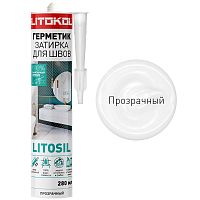 Силиконовый герметик-затирка LITOKOL 22. Силиконовый герметик-затирка LITOSIL_прозрачный