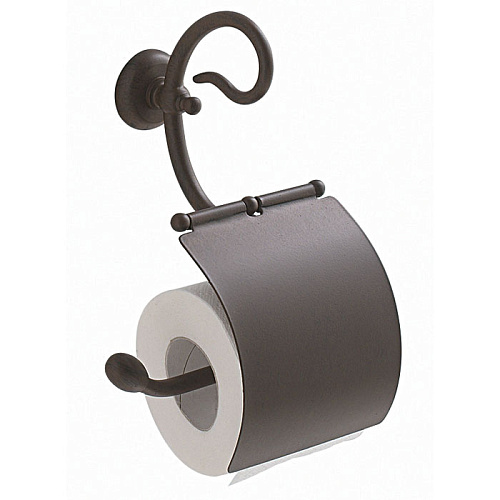 Globo PA041met  Paestum Держатель для туалетной бумаги с крышкой, цвет metallo antico снят с производства