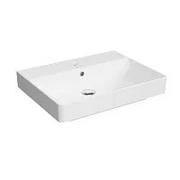 Раковина Kerama Marazzi ProR.wb.55 Pro подвесная/мебельная 55х42, белый глянец Раковина Kerama Marazzi ProR.wb.55 Pro подвесная/мебельная 55х42, белый глянец