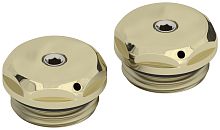 Спускной клапан Сунержа 020-1200-0000 d 25 мм / G 1/2" НР / 2 шт., шампань