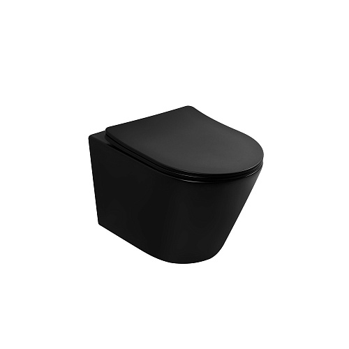 Унитаз подвесной Abber BEQUEM AC1102TMB