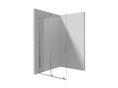 Душевое ограждение Deante KTJ_039R Prizma раздвижное 90х195 см WALK-IN, хром Душевое ограждение Deante KTJ_039R Prizma раздвижное 90х195 см WALK-IN, хром