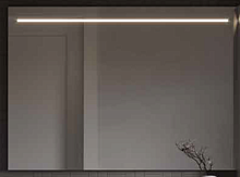 Зеркало настенное Idea Srl Ideagroup SAL7105 Form Finitura telaio Nero Stock, с LED подсветкой