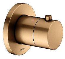 Смеситель Keuco 59553030001 IXMO с термостатом для встройки DN 15, бронза шлифованная