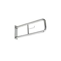 Поручень Aquatek POR-0000005 настенный, откидной, с бумагодержателем 80х23 см, хром